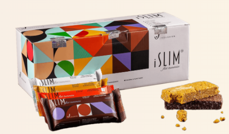 iSlim box and individually wrapped bars