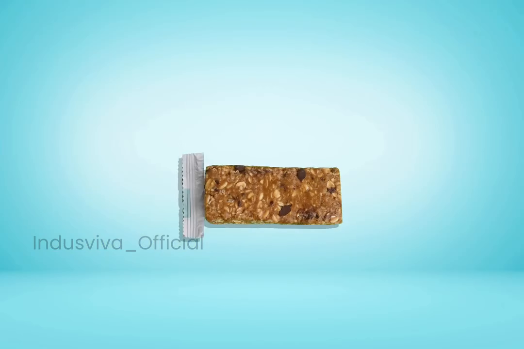 Vanilla iSlim bar partly unwrapped, shown in the product video