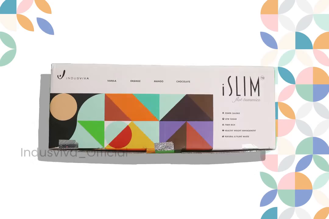 Front view of the iSlim carton from the product video